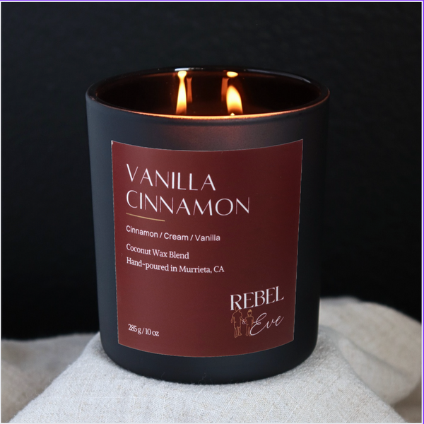 Vanilla Cinnamon Candle by Rebel and Eve